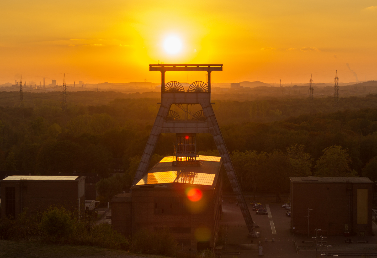 Zeche Ewald im Letzten Licht