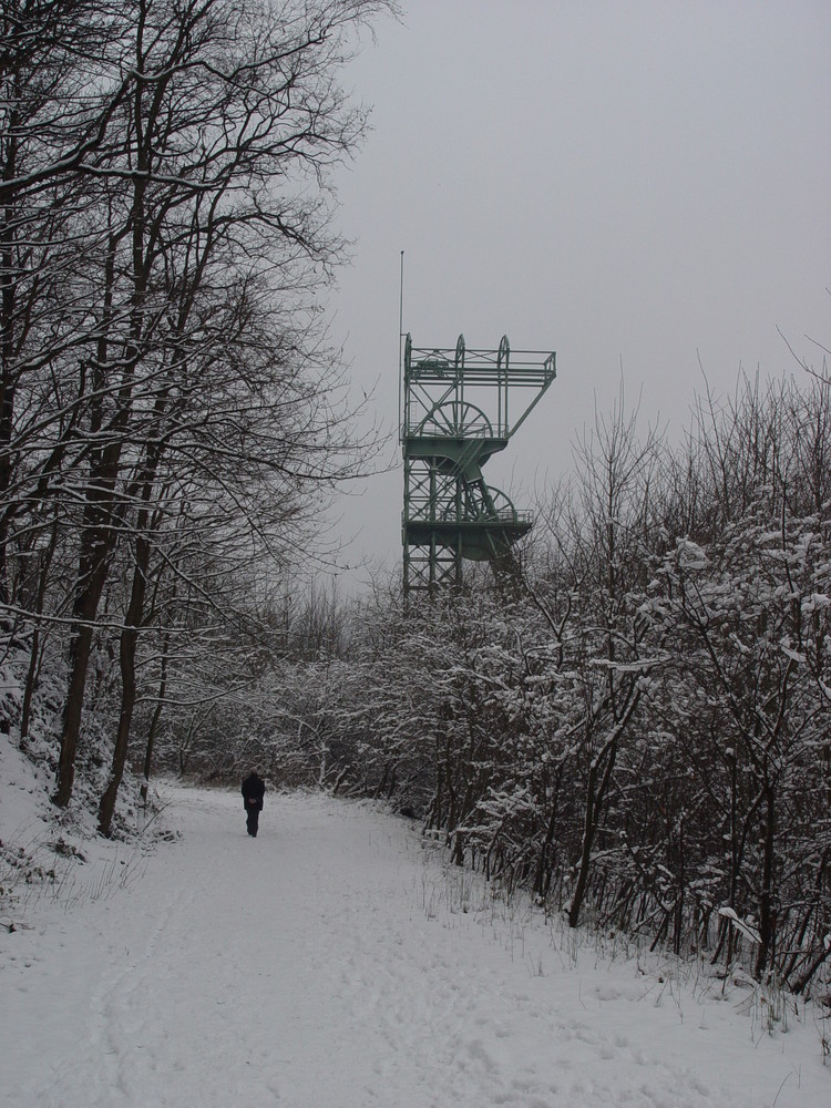 Zeche im Schnee