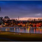 Zeche Lohberg Gelände abends