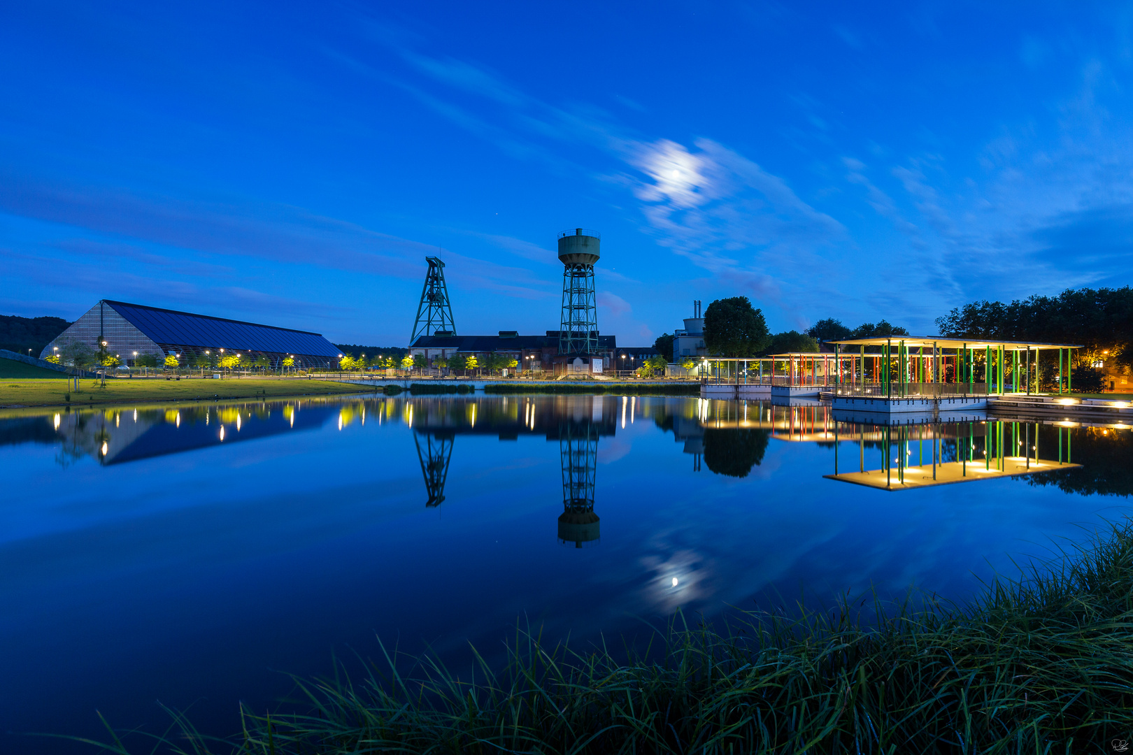 Zeche Lohberg zur blauen Stunde