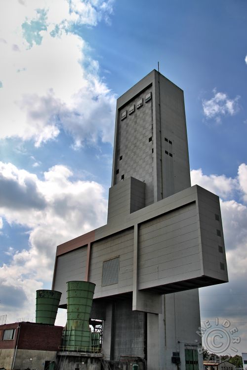 Zeche Rossenray Förderturm Schacht 1