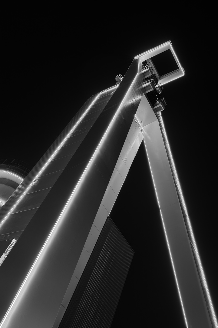 Zeche Schlägel und Eisen Aufwärts! Foto & Bild nacht, nachtaufnahme