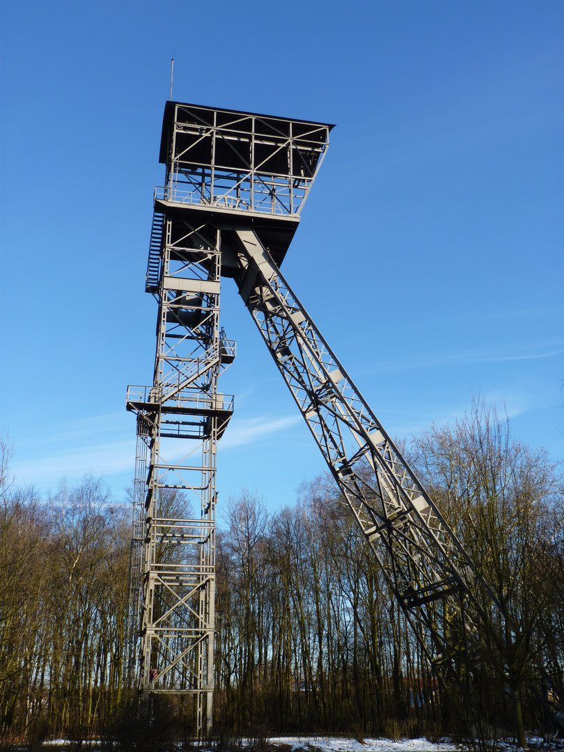 Zeche Teutoburgia, Schacht 1, Herne-Börnig