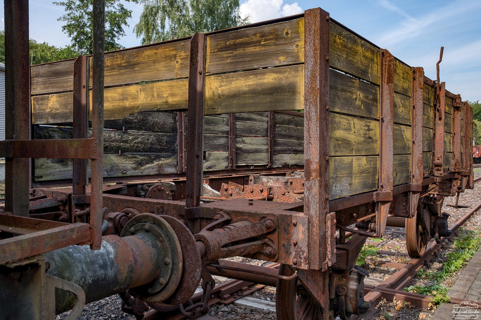 Zeche Zollern - alter Güterwaggon