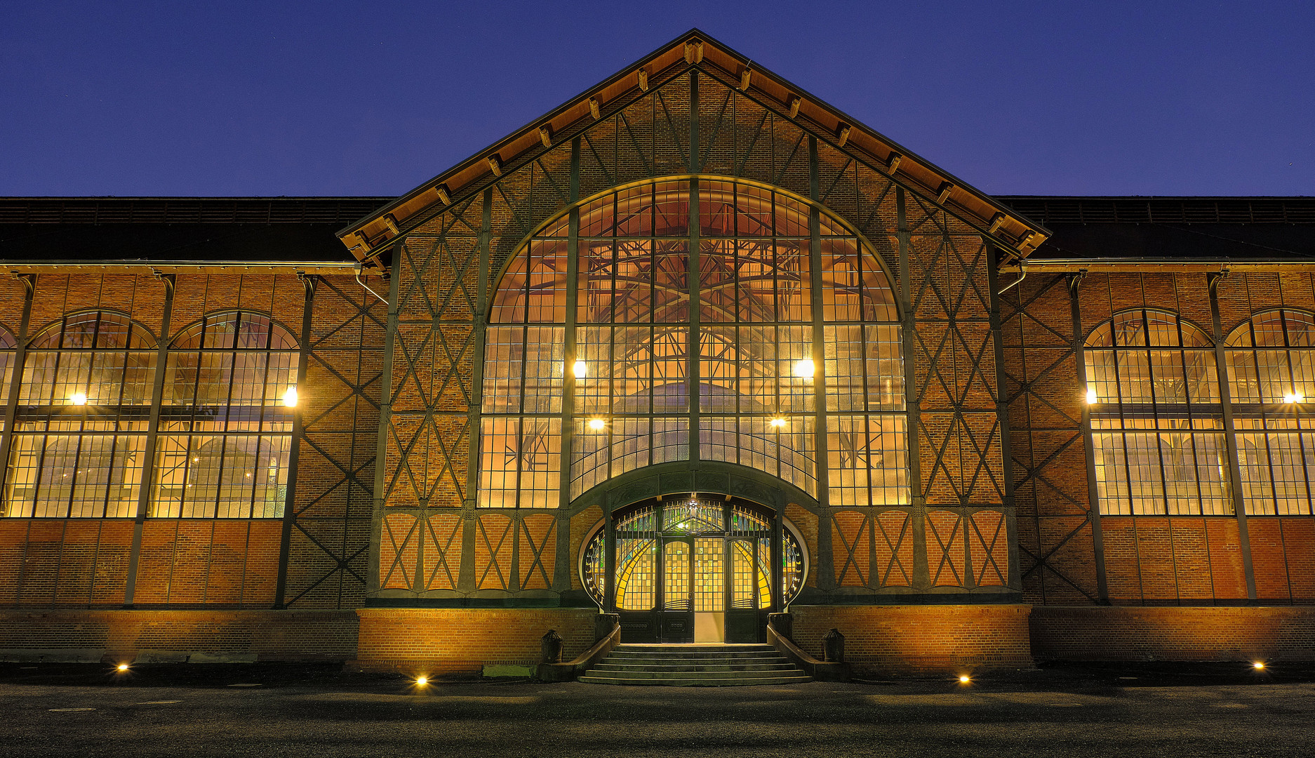 Zeche Zollern Maschinenhalle Haupteingang