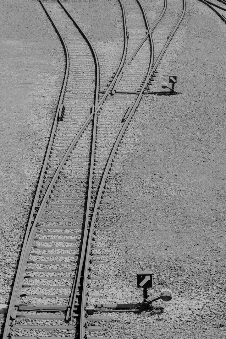 Zeche Zollverein, Bahngleise