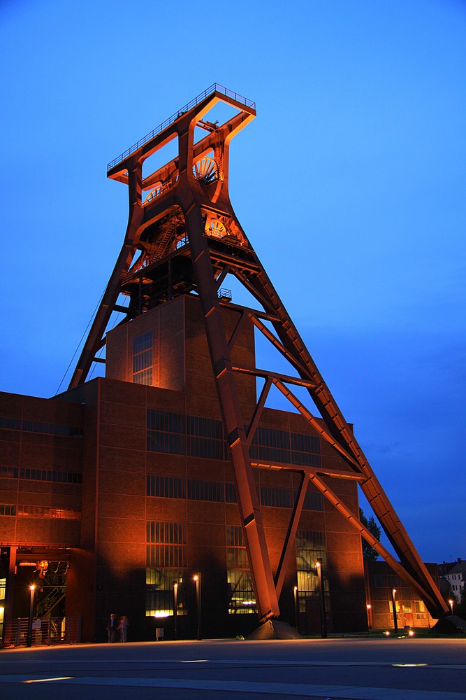 Zeche Zollverein bei Nacht 1