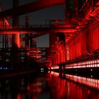 Zeche Zollverein bei Nacht