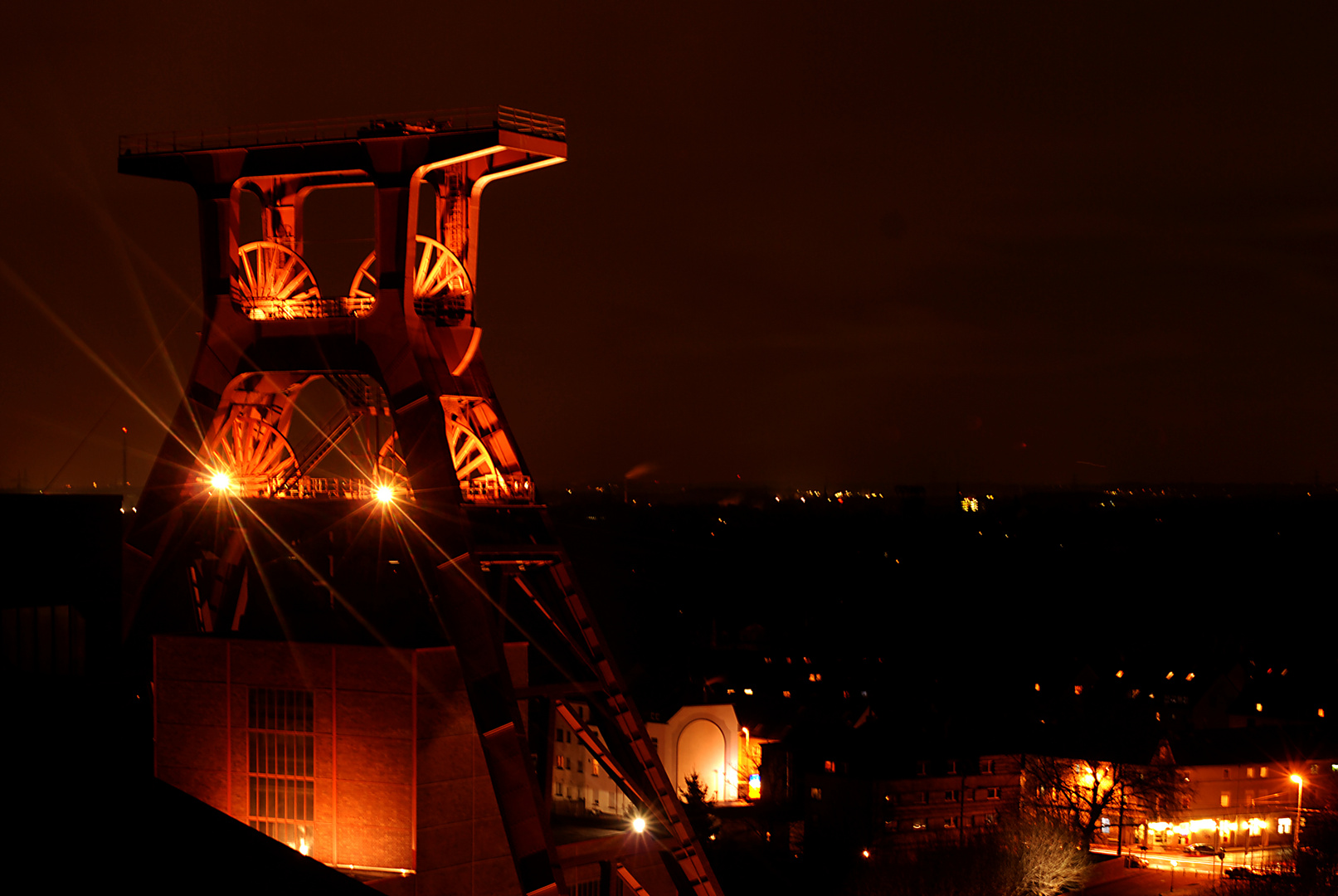 Zeche Zollverein bei Nacht-2009