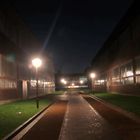 Zeche Zollverein bei Nacht