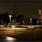 Zeche Zollverein bei Nacht