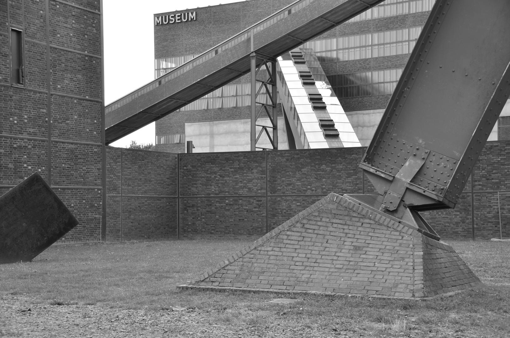 Zeche Zollverein - Blick auf die ehemalige Kohlenwäsche