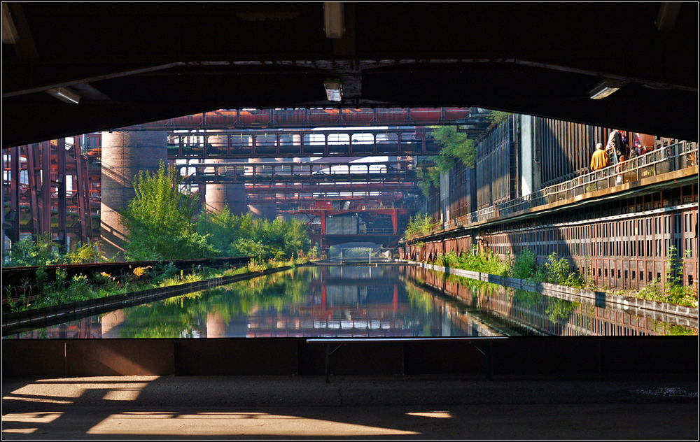 Zeche Zollverein : Blick auf die Kokerei