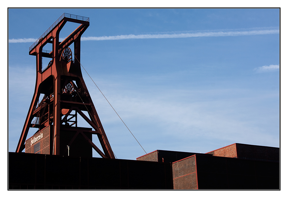 Zeche Zollverein - der Förderturm