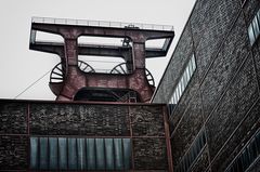 Zeche Zollverein - Doppelbock vor Lesebandhalle