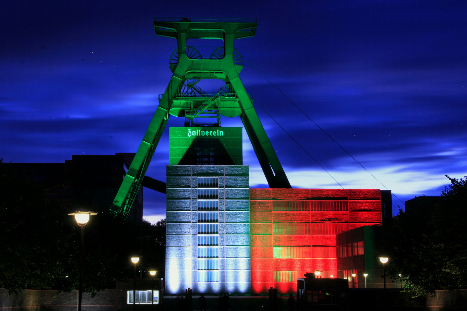 Zeche Zollverein Essen anlässlich 75 Jahre NRW 