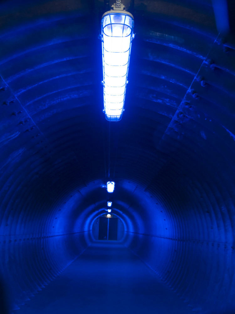Zeche Zollverein Essen - Blauer Tunnel