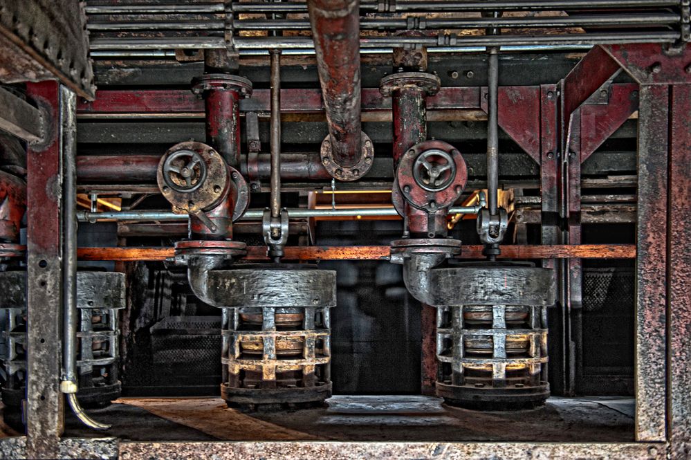 Zeche Zollverein Essen - Technikdetail