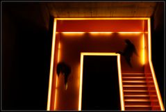Zeche Zollverein - Flucht im Treppenhaus