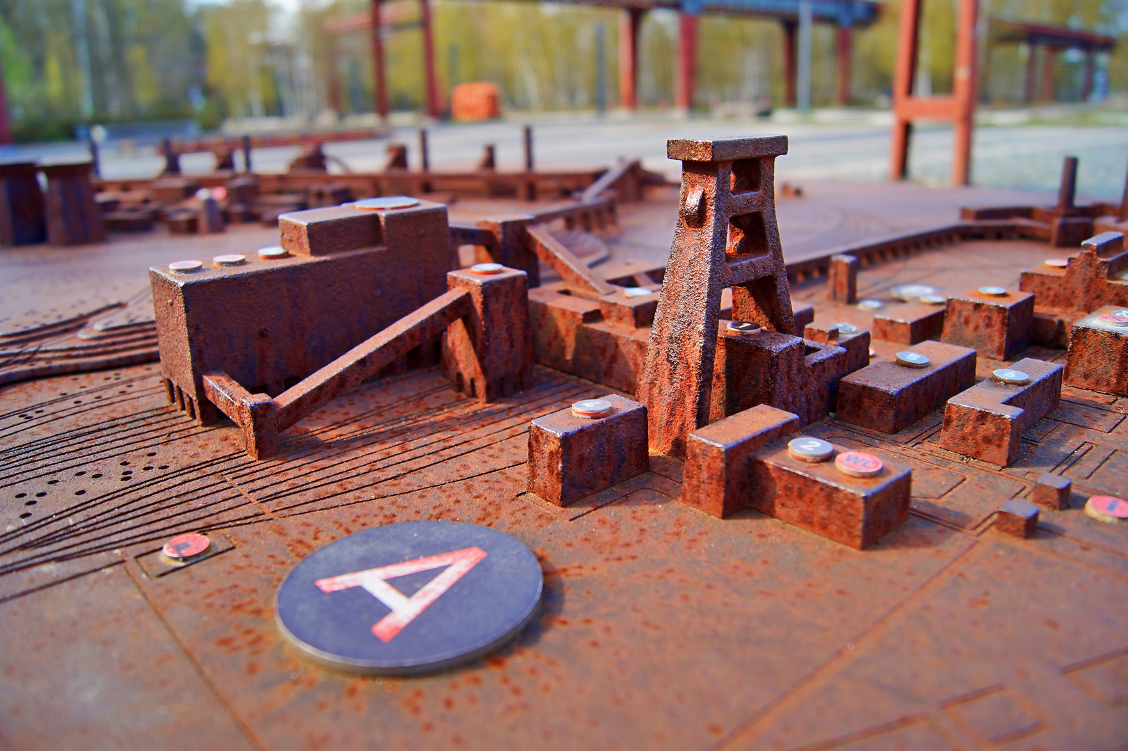 Zeche Zollverein in Essen im Kleinformat