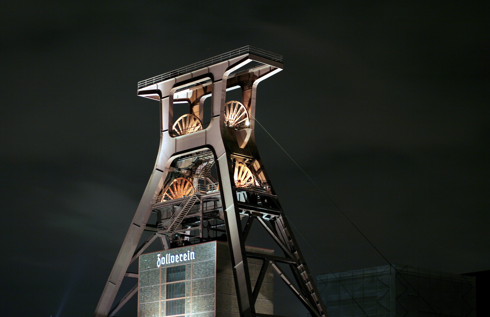 Zeche Zollverein nachts