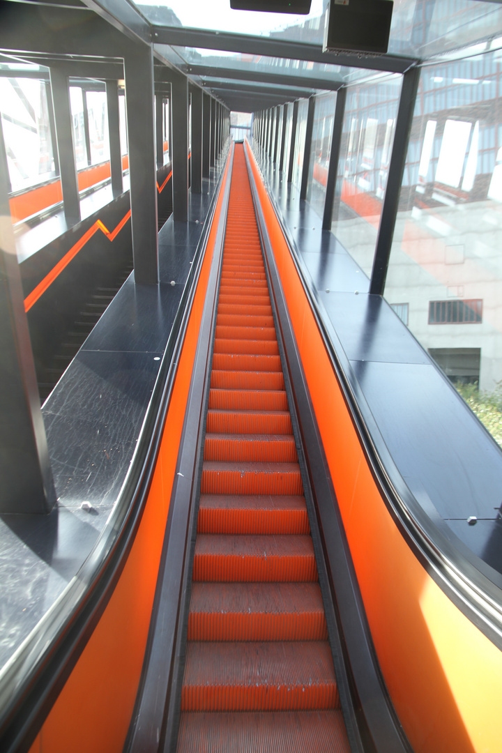 Zeche Zollverein, Rolltreppe