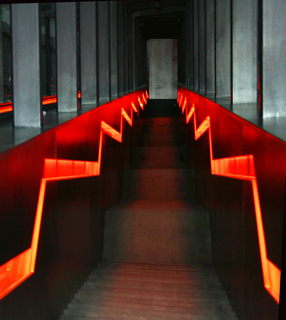 Zeche Zollverein -Rolltreppe