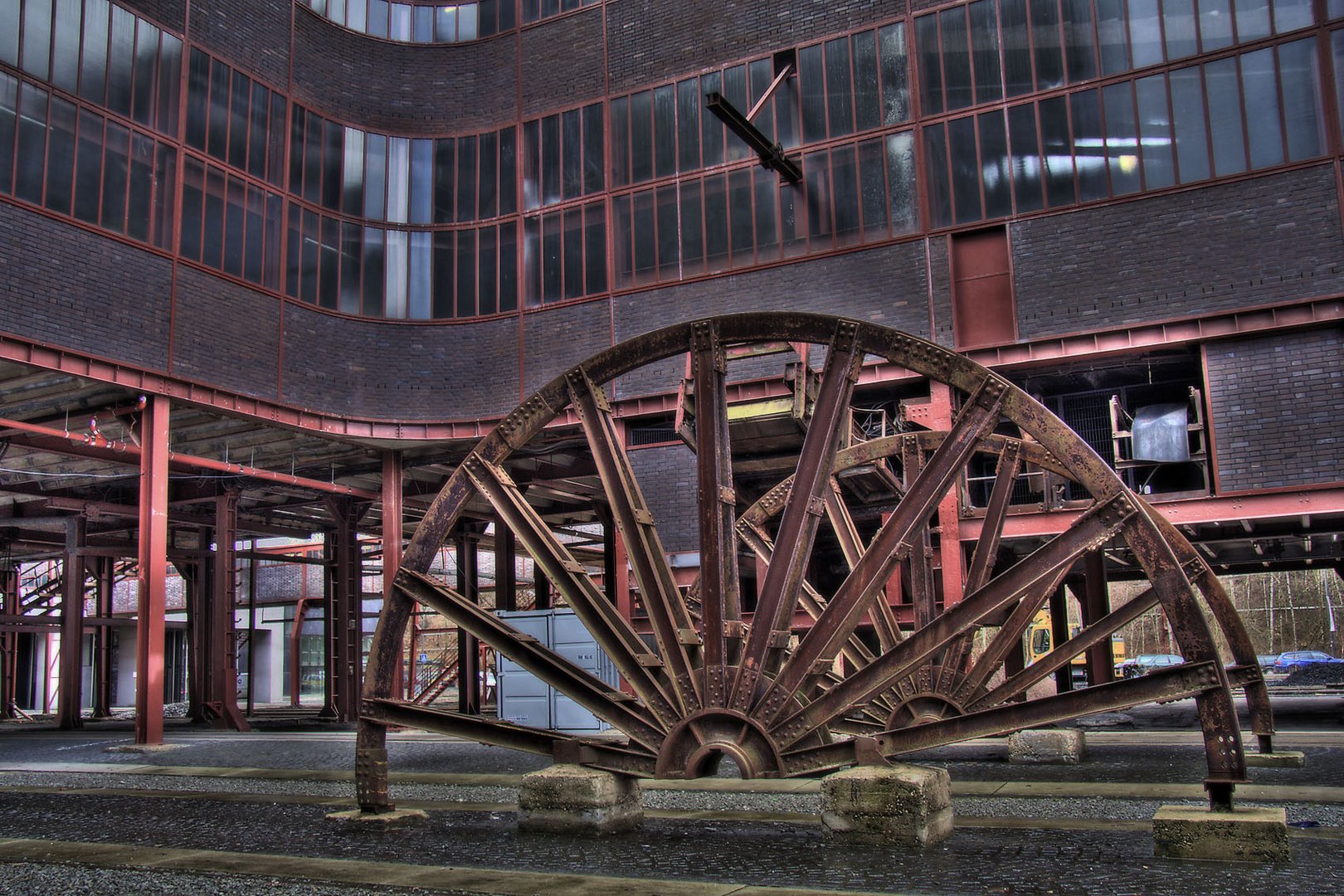 Zeche Zollverein (Version Farbe)