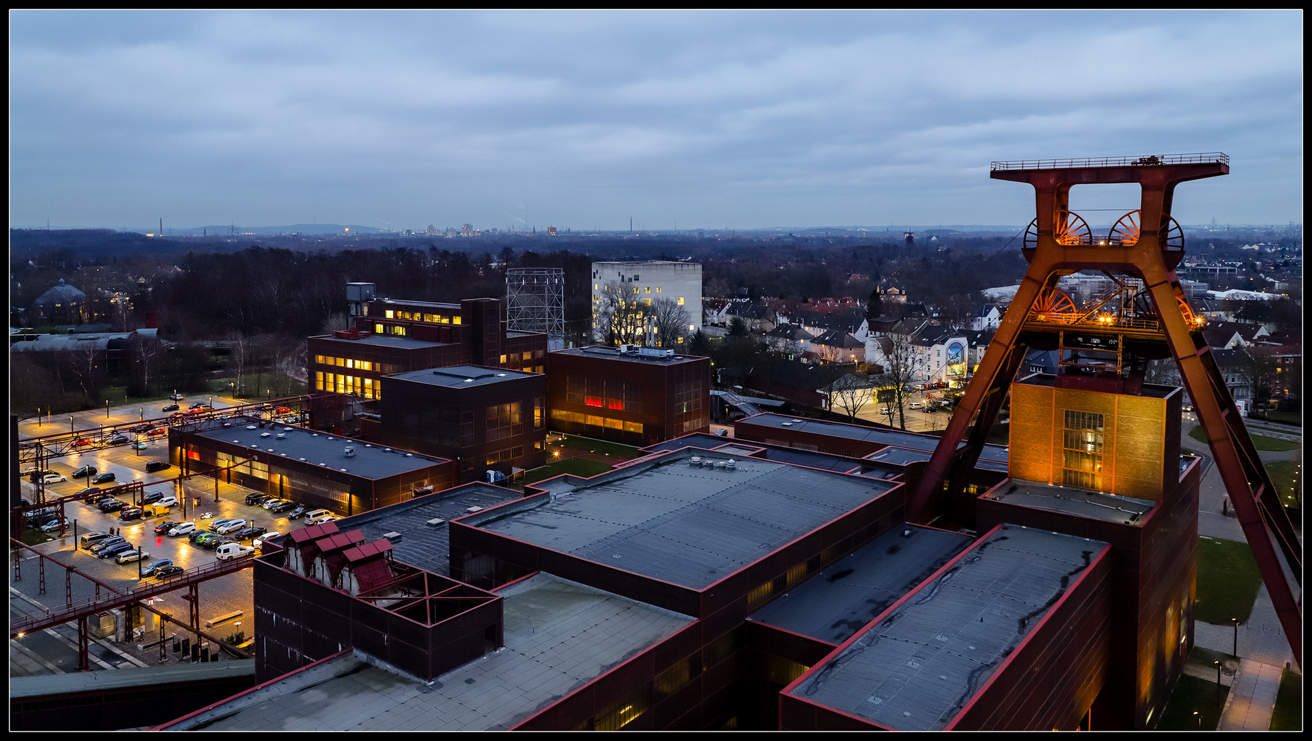 Zeche Zollverein von oben...