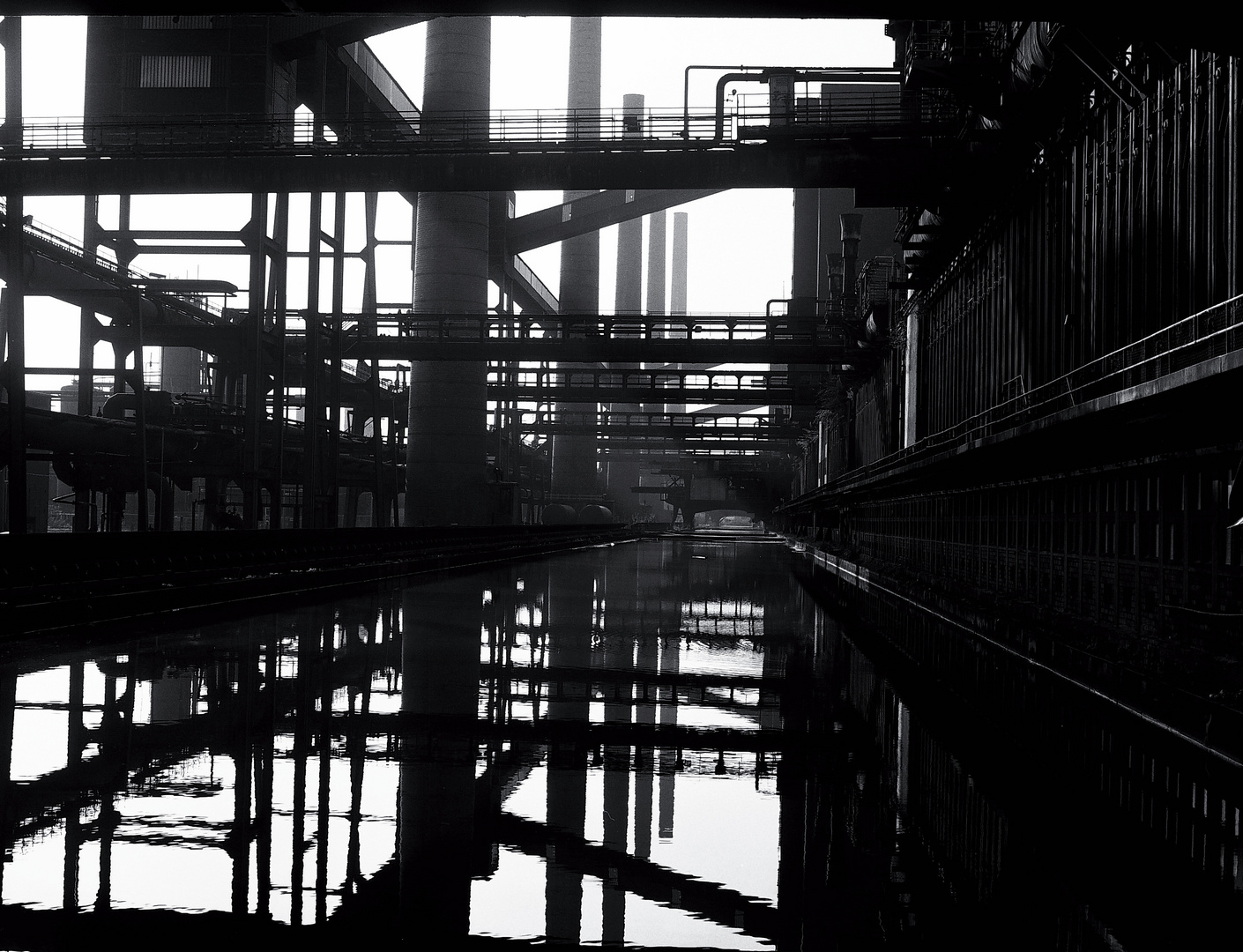 Zeche Zollverein- Wasser 2