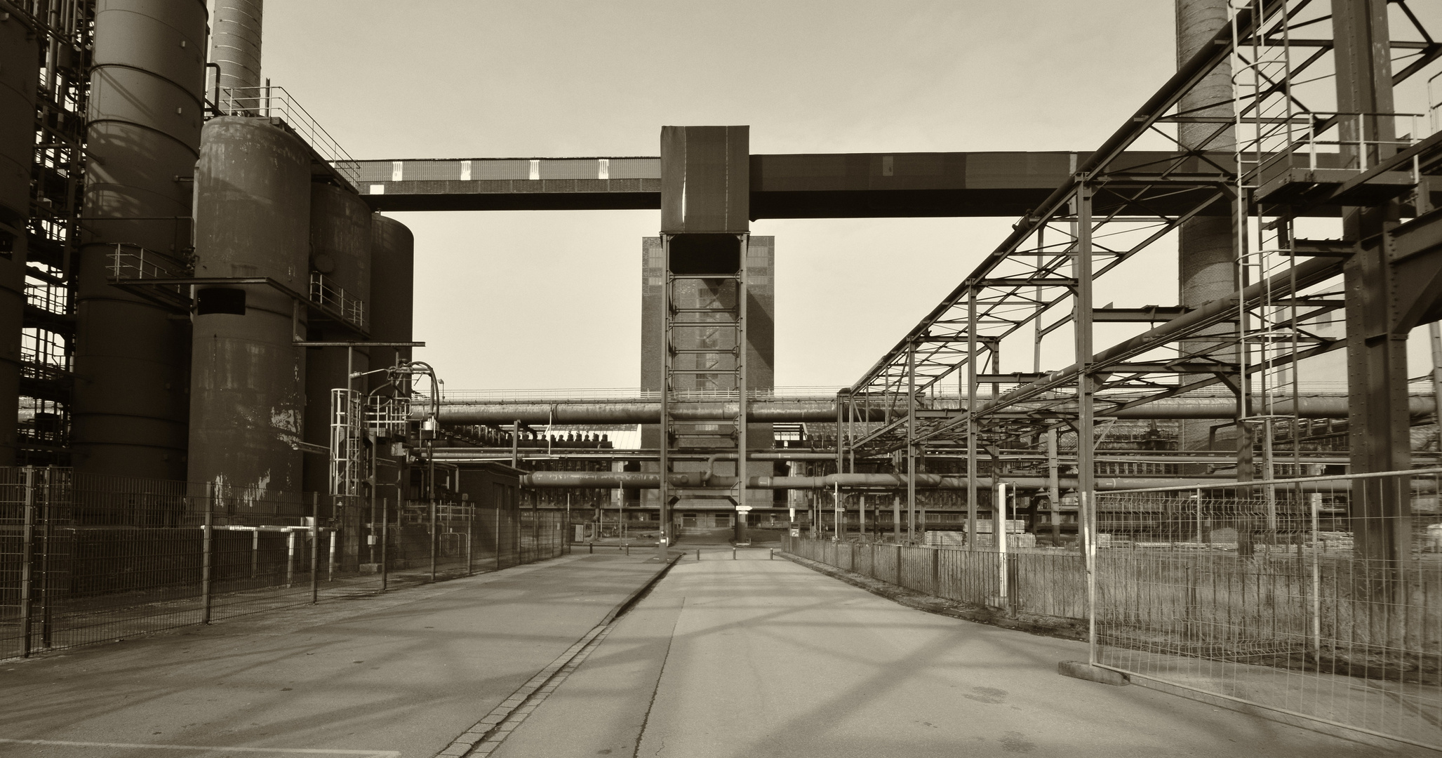 Zeche Zollverein (XXVIII) Kokerei Weiße Seite