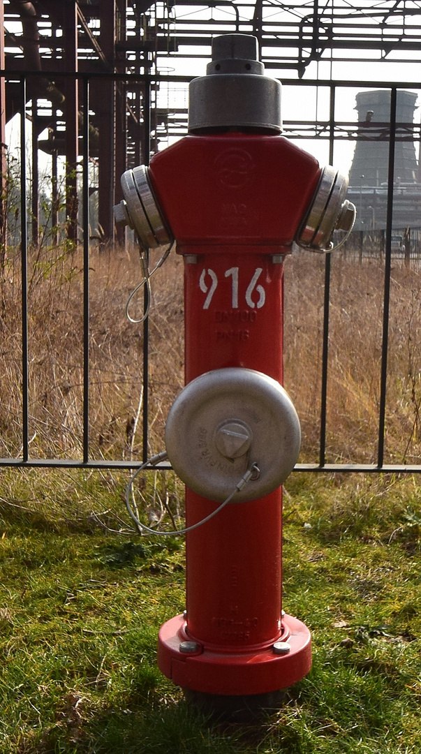 Zeche/Kokerei Zollverein (XXIII) 916 hält die Wacht 