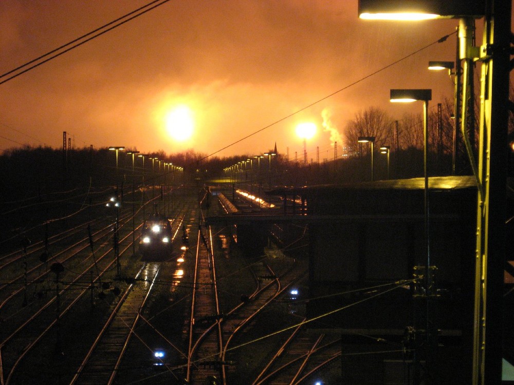 Zechenbahn am ehemaligen Kraftwerk Westerholt