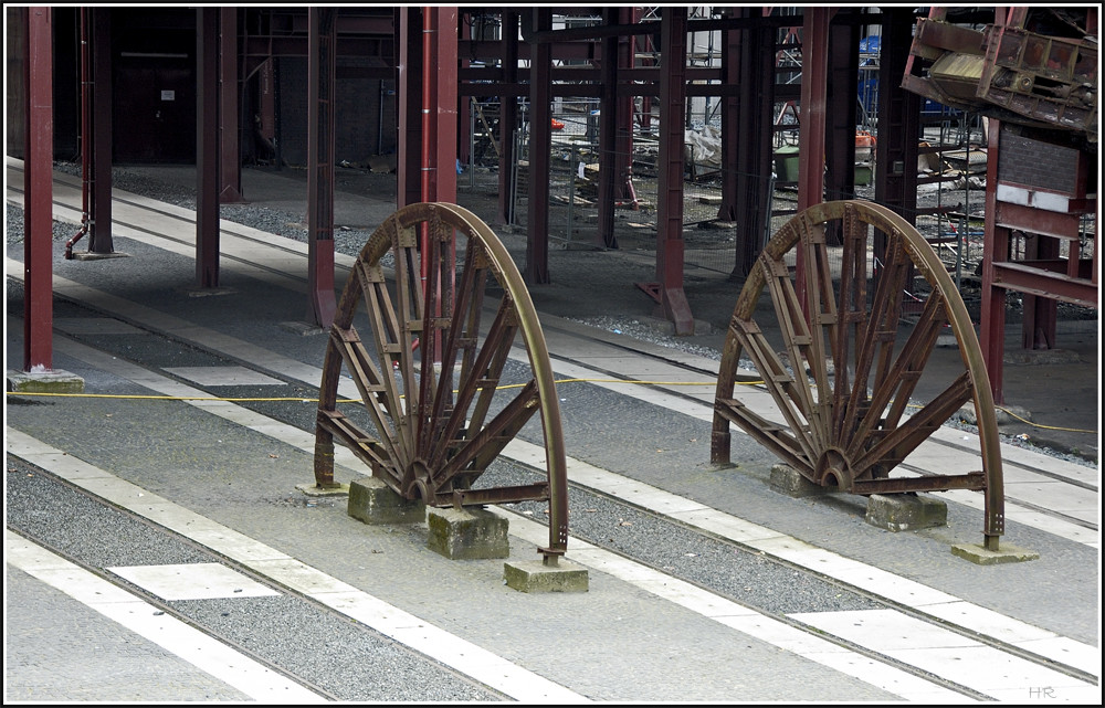 Zechendetail der Zeche Zollverein, Essen