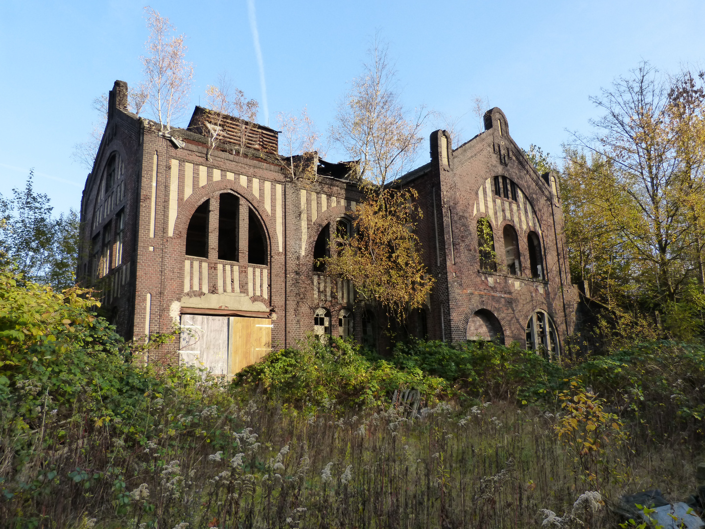 Zechenruine im Ruhrgebiet