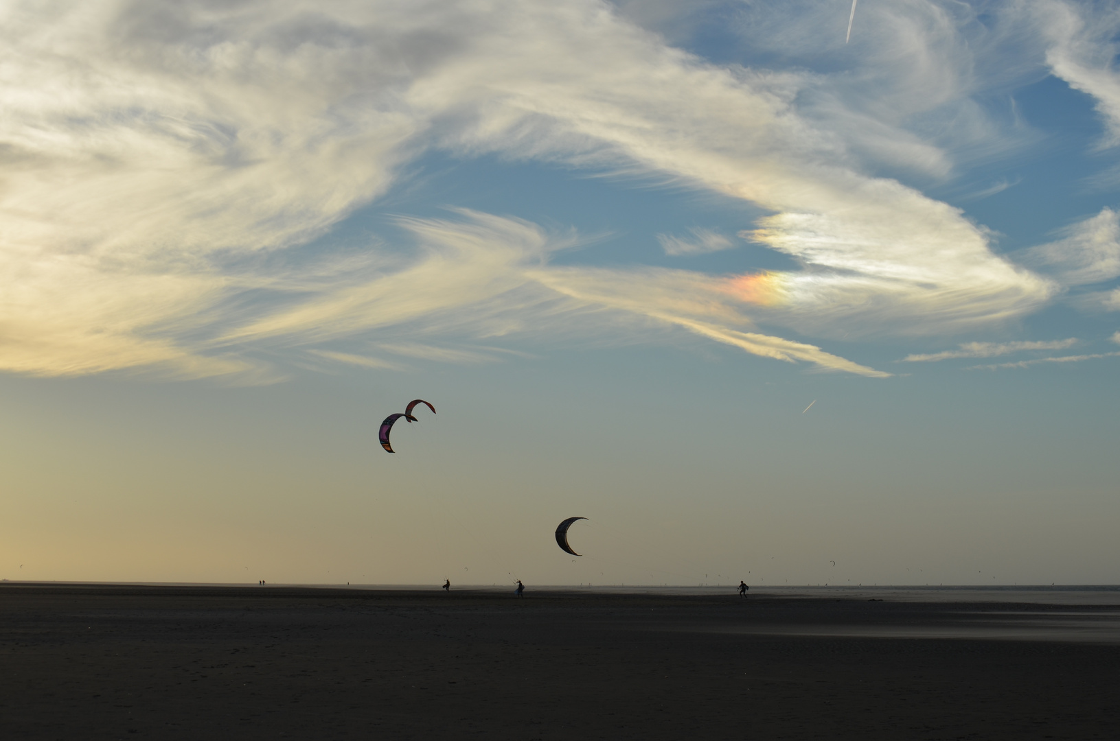 Zeeland, Drachen am Strand