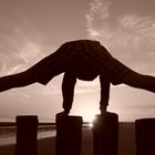 Zeeland Parkour am Strand