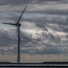 Zeeland von Deltawerken mit Blick nach Zeelandbrug