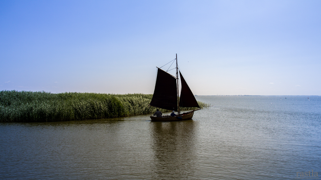 Zeesboot auf dem Bodden