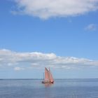 Zeesboot auf ruhiger See