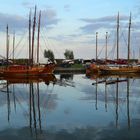 Zeesboote im Althäger Hafen