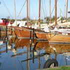 Zeesboote im Bodtstedter Hafen