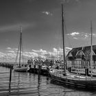 Zeesboote im Hafen von Althagen