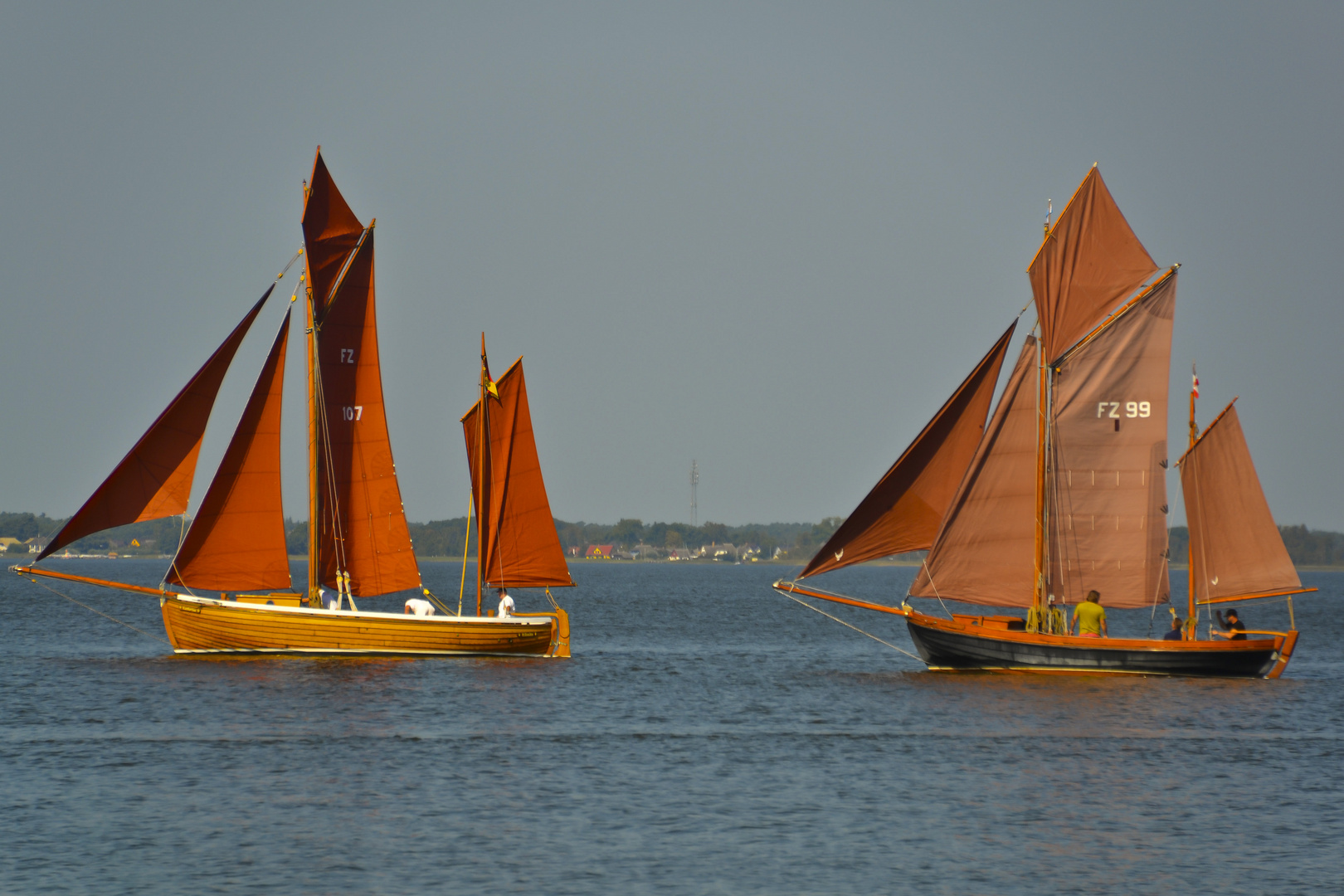 Zeesbootregatta in Bodstedt