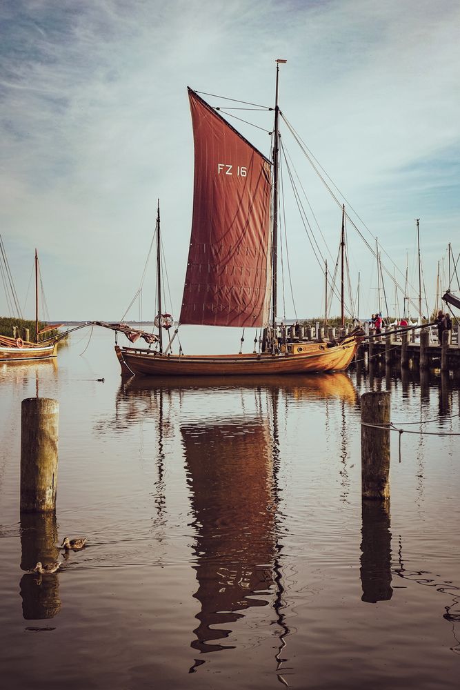 Zeesenboot Ahrenshoop 01-4022