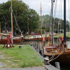 Zeesenboote am Bodstedter Bodden