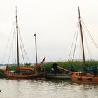 Zeesenboote in Wieck auf dem Darß