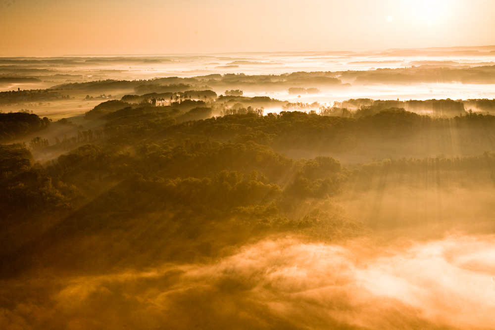 Zehn Minuten nach Sonnenaufgang ist die Welt noch in Ordnung