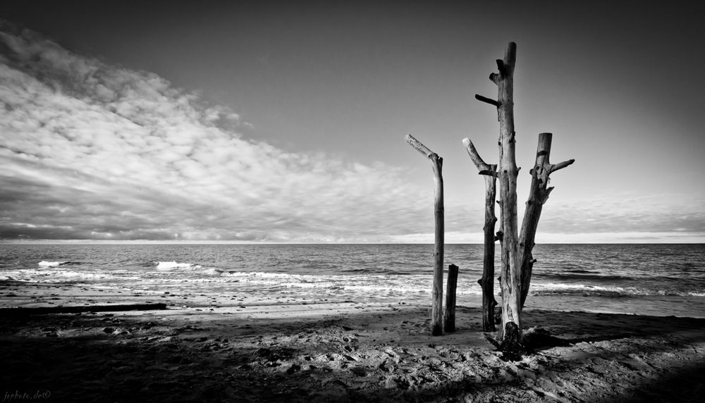 Zeichen am Strand ...