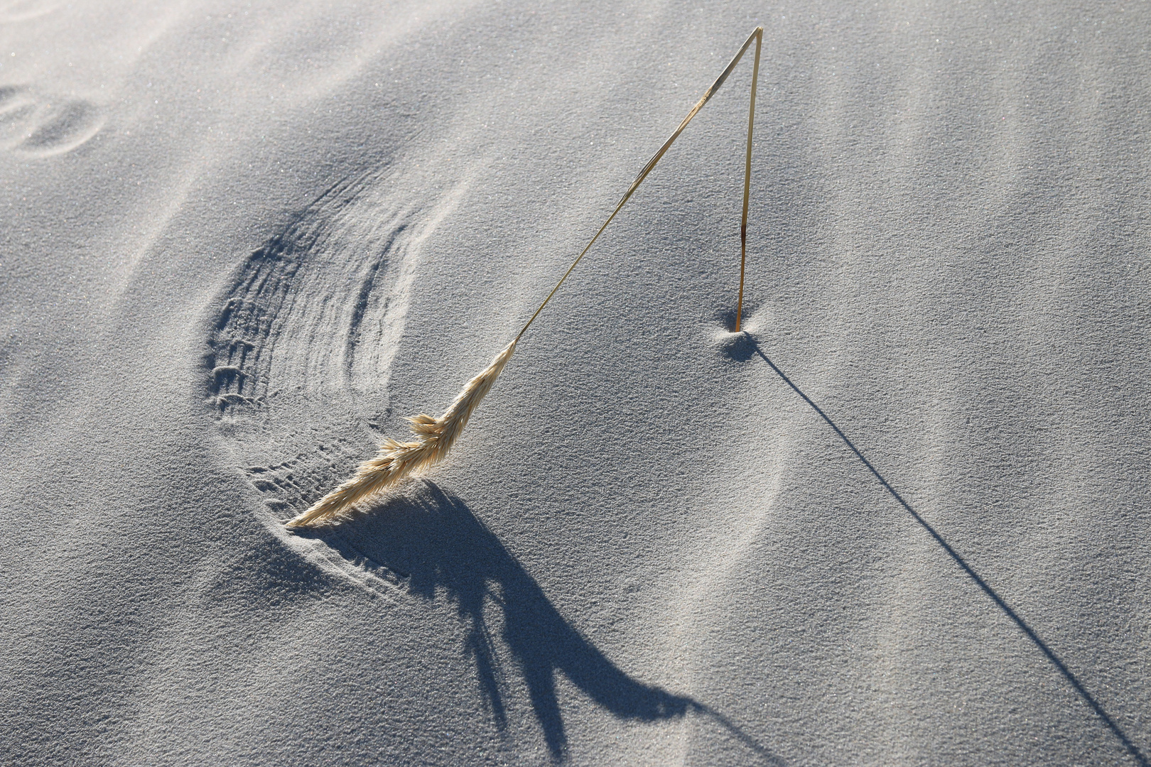 Zeichen im Sand